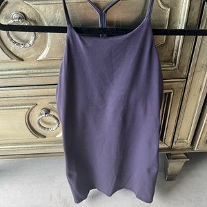 Lululemon purple work out racerback tank purple small